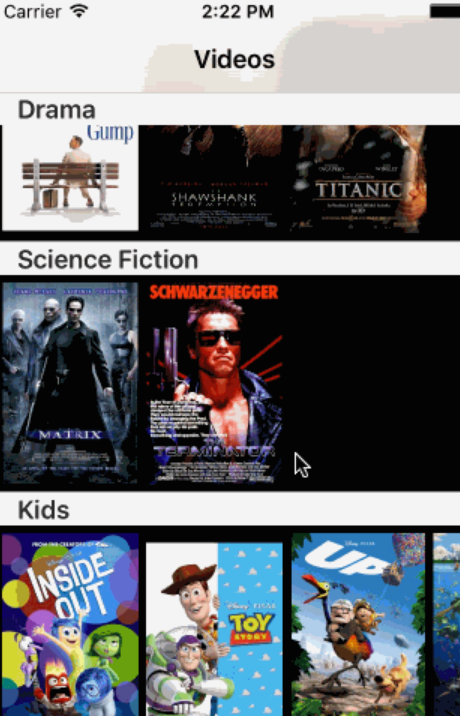 Scrolling in Two Directions like Netflix, Part 2: Making API Calls