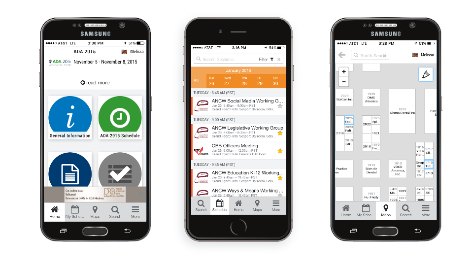 Experient – Event Management Mobile App and Responsive Web Development